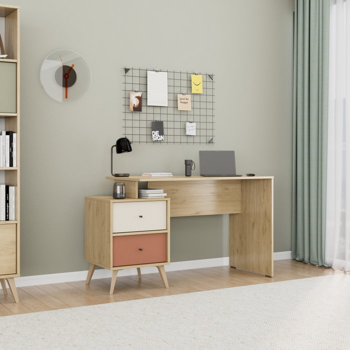 Hanah Home Tcm-920-Fx-1 Escritorio de estudio Multicolor Hanah Home Tcm-920-Fx-1 Escritorio de estudio Multicolor